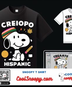 Classic Comfort: Snoopy T-Shirt for Men