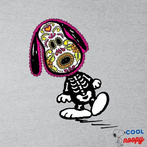 Peanuts Cinco De Mayo Skeleton Snoopy Men's Varsity Jacket