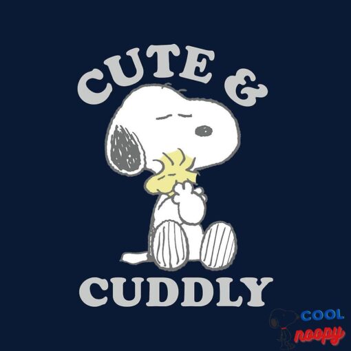 Peanuts Cute & Cuddly Snoopy Men's Varsity Jacket
