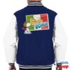 Peanuts Snoopy In Roma Italy Men's Varsity Jacket