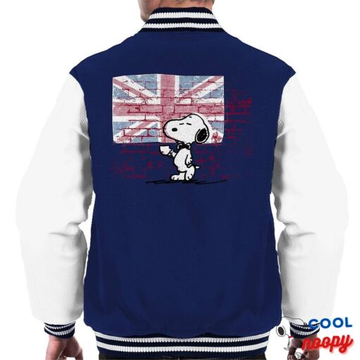 Peanuts Snoopy Posh Pose Men's Varsity Jacket