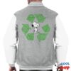 Peanuts Snoopy Recycle Sign Men's Varsity Jacket