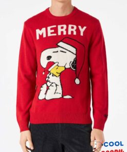 Women's sweater featuring a Snoopy print