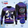 Snoopy Dabbing Knitted Ugly Christmas Sweater for the Gators