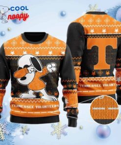 Snoopy Dabbing Knitted Ugly Christmas Sweater for the Volunteers