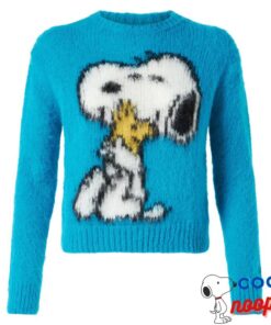 Woman sweater with Snoopy print
