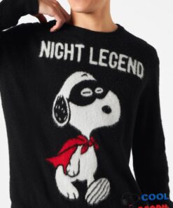 Women's sweater featuring Snoopy's Sunday Morning print