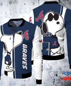 Atlanta Braves Snoopy Lover Bomber Jacket 1
