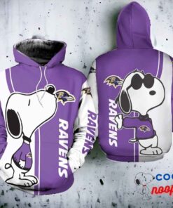 Baltimore Ravens Snoopy Lover Hoodie 1