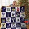Baltimore Ravens Snoopy Quilt Blanket 1