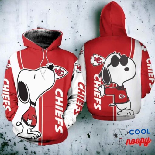 Best selling Kansas City Chiefs Snoopy Lover Hoodie 2