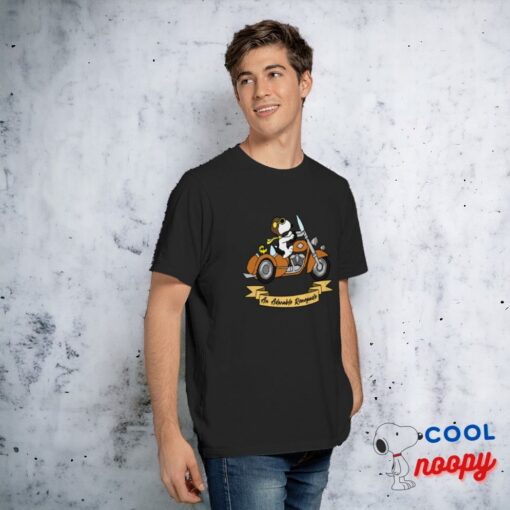 Best selling Snoopy Motorcycle T Shirt 2