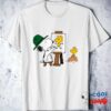 Best selling Snoopy Painting Woodstock T Shirt 4