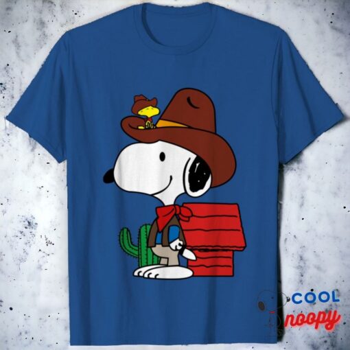 Customize Snoopy Cowboy T Shirt 1