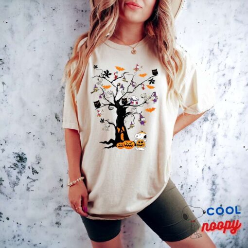 Cute Tree Snoopy Halloween Shirt 2