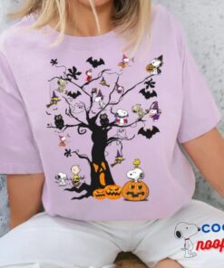 Cute Tree Snoopy Halloween T Shirt 5