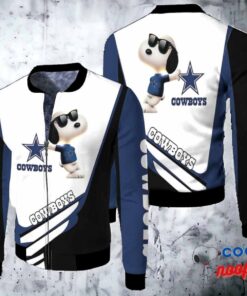 Dallas Cowboys Snoopy Fan Bomber Jacket 1