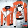 Denver Broncos Snoopy Lover 3D Printed Fleece Bomber Jacket 1