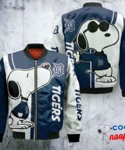 Detroit Tigers Snoopy Lover 3D Printed Bomber Jacket 1