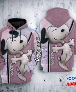 Disney Snoopy Funny Cute Zip Hoodie 2