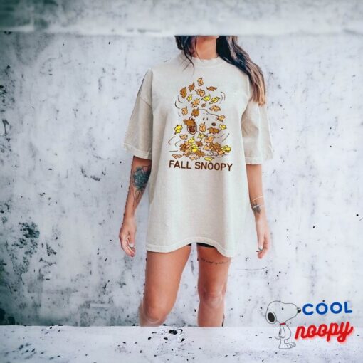 Fall Snoopy Shirt 1