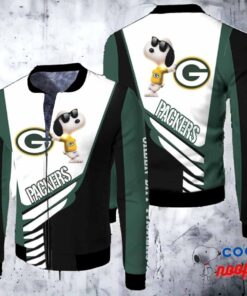 Green Bay Packers Snoopy Bomber Jacket 2
