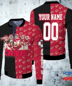 Kansas City Chiefs Snoopy Super Bowl Personalized Bomber Jacket Snoopy Jacket 2