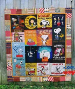 Limited Edition Snoopy Quilt 1
