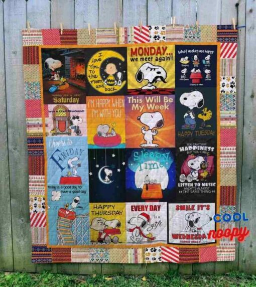 Limited Edition Snoopy Quilt 1