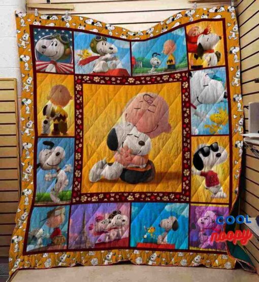 Limited Edition Snoopy Quilt Blanket For Fan 1
