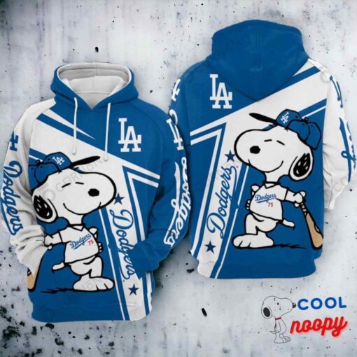 Los Angeles Dodgers Snoopy Limited Hoodie 2