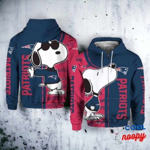 New England Patriots Snoopy Lover Hoodie 2