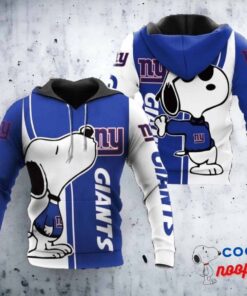 New York Giants Snoopy Hoodie 2
