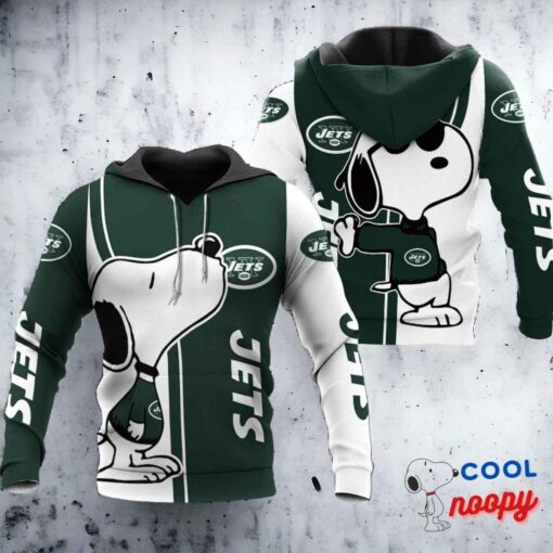 New York Jets Snoopy Lover Hoodie 2