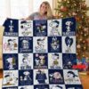 New York Yankees Snoopy Quilt Blanket 1
