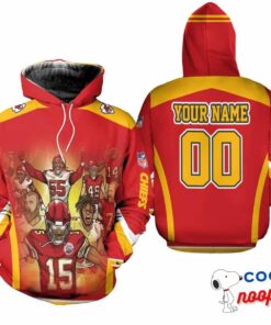 NewPersonalized Hoodie Snoopy Kansas City Chiefs Super Bowl 2