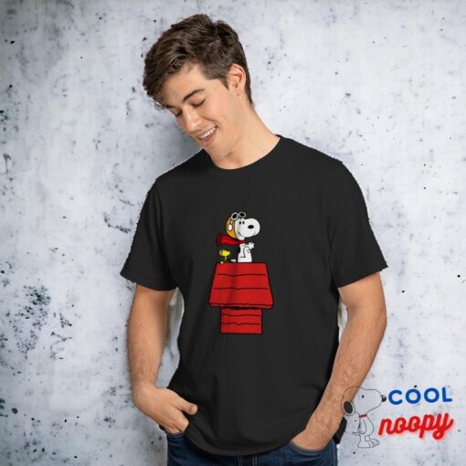 NewSnoopy Pilot Airplane T Shirt 3