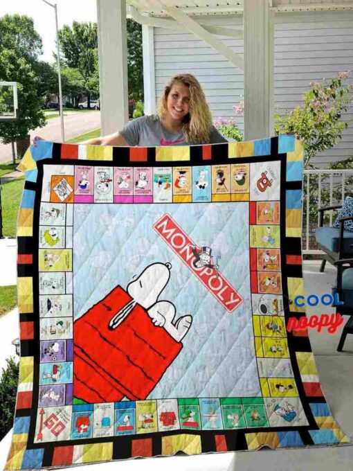 Official Snoopy Quilt Blanket For Fan 1