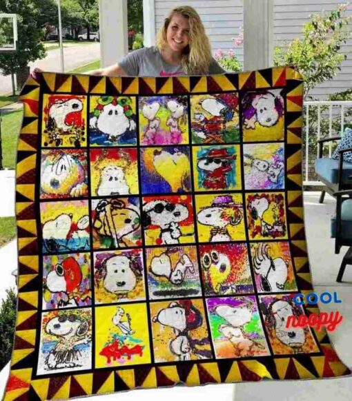 Official Snoopy Quilt Blanket Special Edition 1