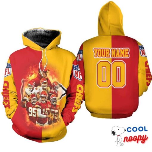 Personalized Hoodie Snoopy Kansas City Chiefs Super Bowl 2