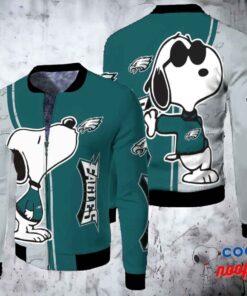 Philadelphia Eagles Snoopy Bomber Jacket 2