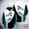 Philadelphia Eagles Snoopy Fan 3D Hoodie 2