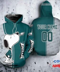 Philadelphia Eagles Snoopy Personalized Hoodie 2