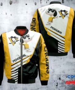 Pittsburgh Penguins Snoopy Bomber Jacket 2