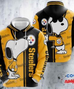 Pittsburgh Steelers Snoopy Jersey Hoodie 2