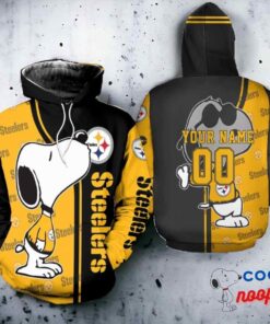 Pittsburgh Steelers Snoopy Personalized Hoodie 2