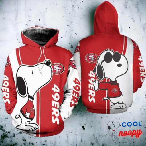 San Francisco 49ers Snoopy Lover Hoodie 2