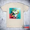 Snoopy Abstract Play Baseball T Shirt 3