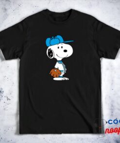 Snoopy Baseball Pitcher T Shirt 1