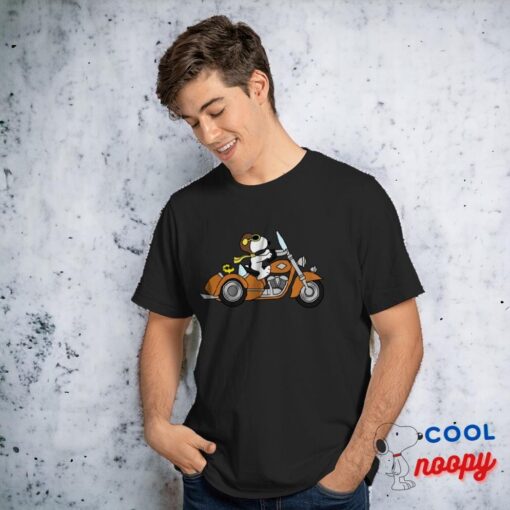 Snoopy Biker T Shirt 3